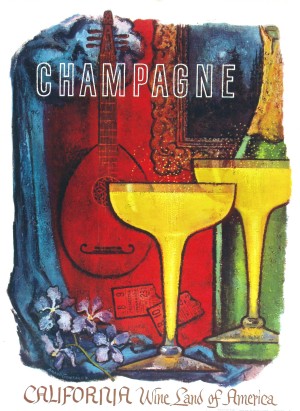 Champagne from California Wine Land of America